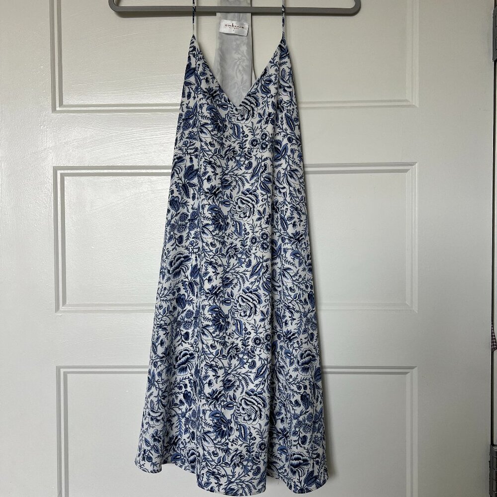 Embrace Los Angeles Blue Floral Mini Dress